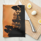 Zonnebomen Theedoek (Quarter Fold)