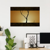 zonneboom poster (Thuiskantoor)