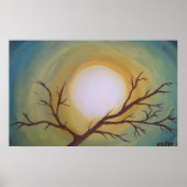 zonneboom poster (Voorkant)