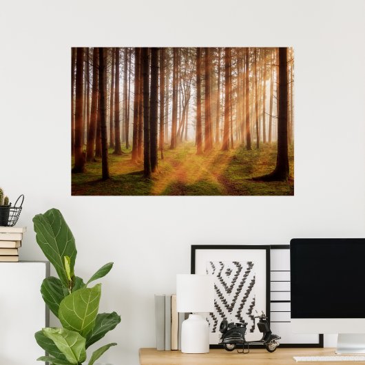 Zonneboombos Poster (Thuiskantoor)