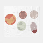 Zonnebootinstallatie voor buitengebruik bij kinder fleece deken (Voorkant (Horizontaal))