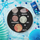 Zonnebootinstallatie voor buitengebruik bij kinder papieren bordje (Feest)