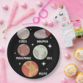 Zonnebootinstallatie voor buitengebruik bij kinder papieren bordje (Feest)