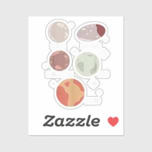 Zonnebootinstallatie voor buitengebruik bij kinder sticker