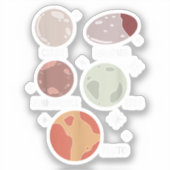 Zonnebootinstallatie voor buitengebruik bij kinder sticker (Voorkant)