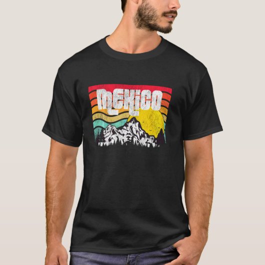  Zonnebossen in het gebied Sierra Madre in Mexico T-shirt (Voorkant)