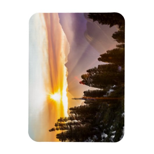 Zonnebossen Magneet (Verticaal)