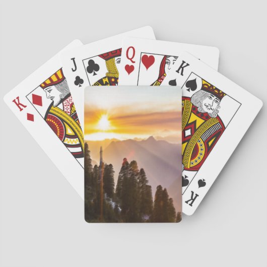 Zonnebossen Pokerkaarten (Achterkant)