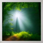 Zonnebossen Poster (Voorkant)