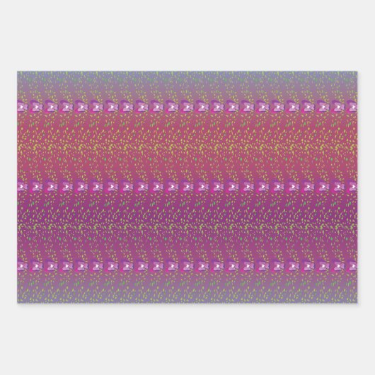  zonnebrand breekt behang inpakpapier vel (Voorkant)