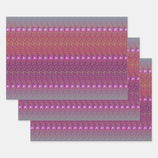  zonnebrand breekt behang inpakpapier vel (Set)