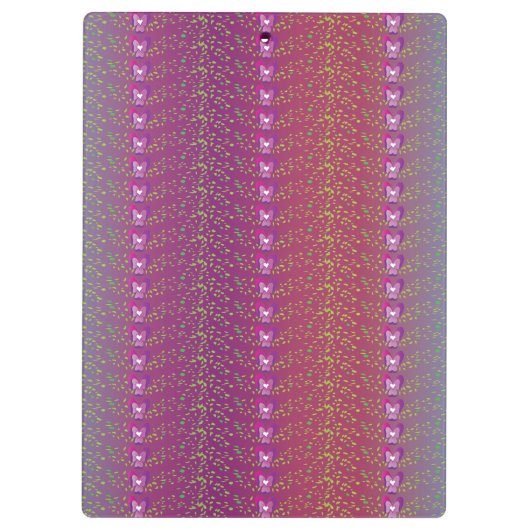  zonnebrand breekt behang klembord (Achterkant)