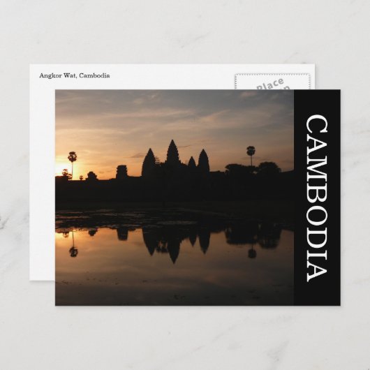 zonnebrand briefkaart (Voorkant / Achterkant)