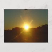 zonnebrand briefkaart (Voorkant)