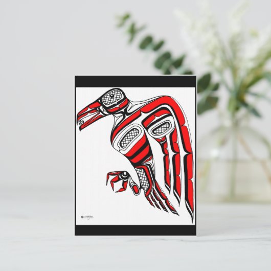 zonnebrand briefkaart (Staand voorkant)