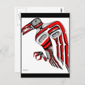 zonnebrand briefkaart (Voorkant / Achterkant)