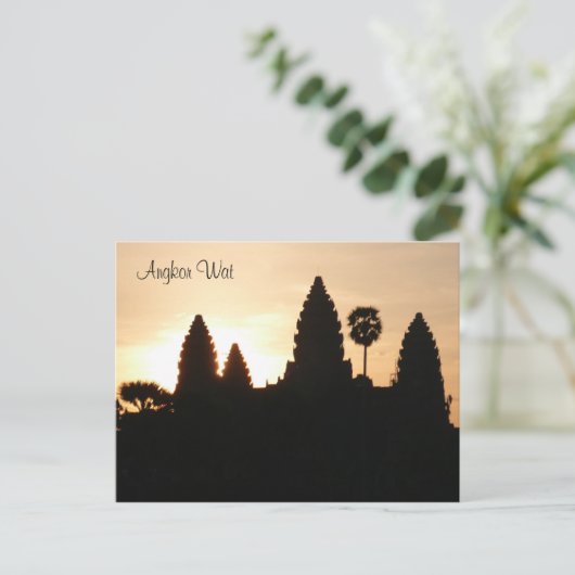 zonnebrand briefkaart (Staand voorkant)