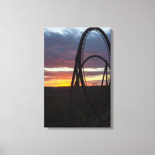 Zonnebrand Canvas Afdruk