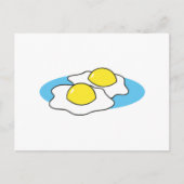 zonnebrand eieren briefkaart (Voorkant)