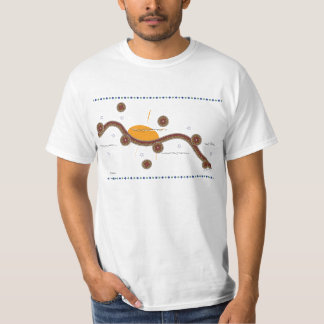 zonnebrand, G.Schertz, T-shirt-shirten T-shirt