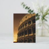 zonnebrand in rome briefkaart (Staand voorkant)