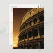 zonnebrand in rome briefkaart (Voorkant / Achterkant)