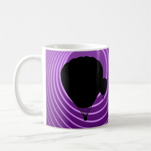 zonnebrand koffiemok (Links)
