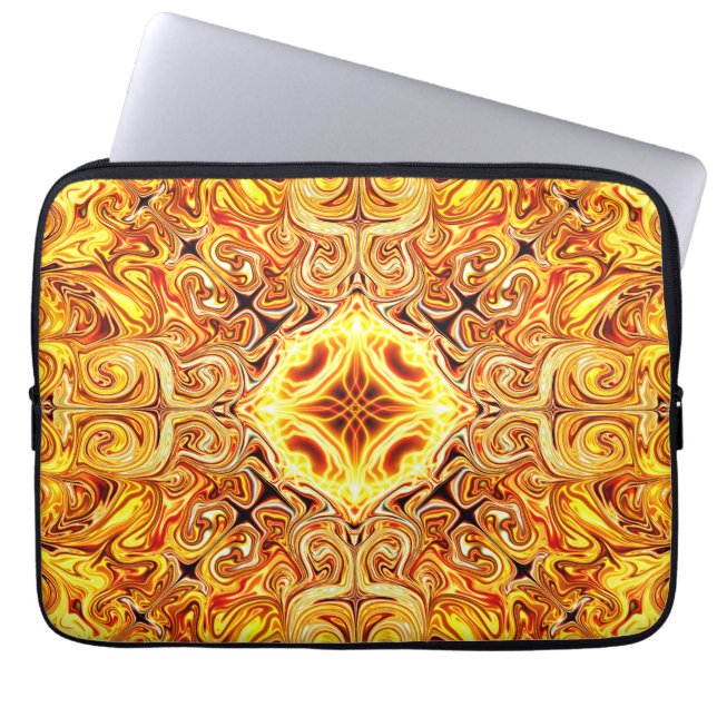 zonnebrand laptop sleeve (Voorkant)