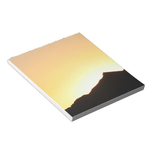 zonnebrand notitieblok (Schuin)