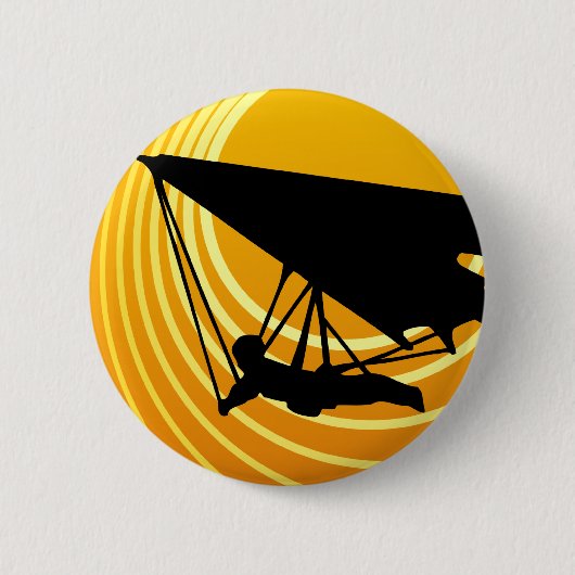 zonnebrand ronde button 5,7 cm (Voorkant)