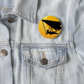 zonnebrand ronde button 5,7 cm (In situ)
