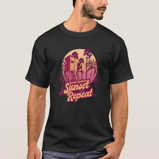 Zonnebrand Zonnebrand Zomersonger Herhaal 5 T-shirt (Voorkant)