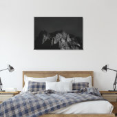 Zonnebrandbergen Canvas Afdruk (Insitu (Slaapkamer))