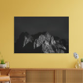 Zonnebrandbergen Canvas Afdruk (Insitu (Woonkamer))