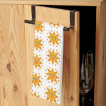 Zonnebrandblusjes en een charmerpatroon theedoek<br><div class="desc">Decoreer je keuken met deze coole zonnedoek. Maakt een geweldig huishouden,  een verjaardag of een bruiloft cadeau! U kunt het aanpassen en tekst ook toevoegen. Bekijk mijn winkel voor veel meer kleuren en patronen!</div>