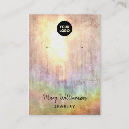 Zonnebrandblusstraal regenbooggraafscherm visitekaartje