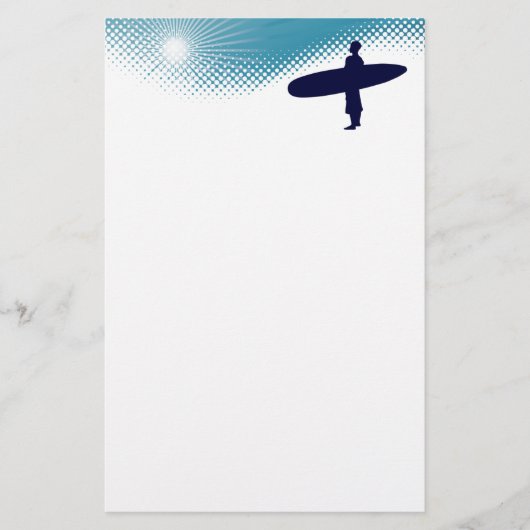 zonnebrandcrème briefpapier (Voorkant)