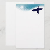 zonnebrandcrème briefpapier (Voorkant / Achterkant)