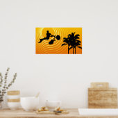 zonnebrandcycli poster (Keuken)