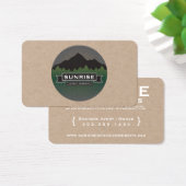 zonnebranddiensten visitekaartje (Bureau)