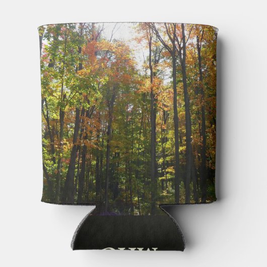 Zonnebrandend Herfst in het najaar Blikjeskoeler (Achterkant)