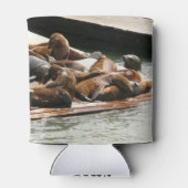 Zonnebranderige Zeeen in San Francisco Blikjeskoeler (Achterkant)