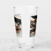 Zonnebranderige Zeeen in San Francisco Glas (Rechts)