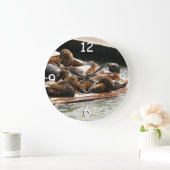 Zonnebranderige Zeeen in San Francisco Grote Klok (Huis)