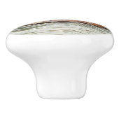 Zonnebranderige Zeeen in San Francisco Keramische Knop (Zijkant)