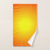 Zonnebrandgeel Oranje Rood Helderheid Bad Handdoek (Handdoek)