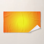 Zonnebrandgeel Oranje Rood Helderheid Bad Handdoek (Handdoek)