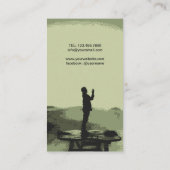 zonnebrandmiddel 8-bits lux visitekaartje (Achterkant)