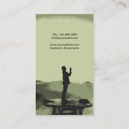 zonnebrandmiddel 8-bits lux visitekaartje (Achterkant)