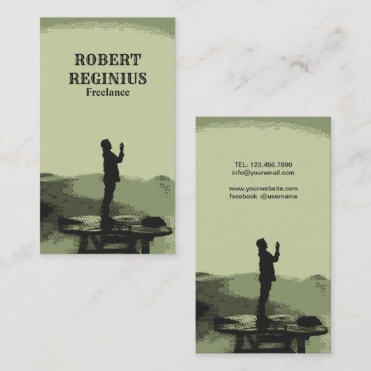 zonnebrandmiddel 8-bits lux visitekaartje (Voorkant / Achterkant)